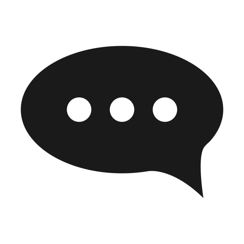 Chat, speech, bubble, dialogue vector icon for graphic design, logo, web site, social media, mobile app, ui illustration