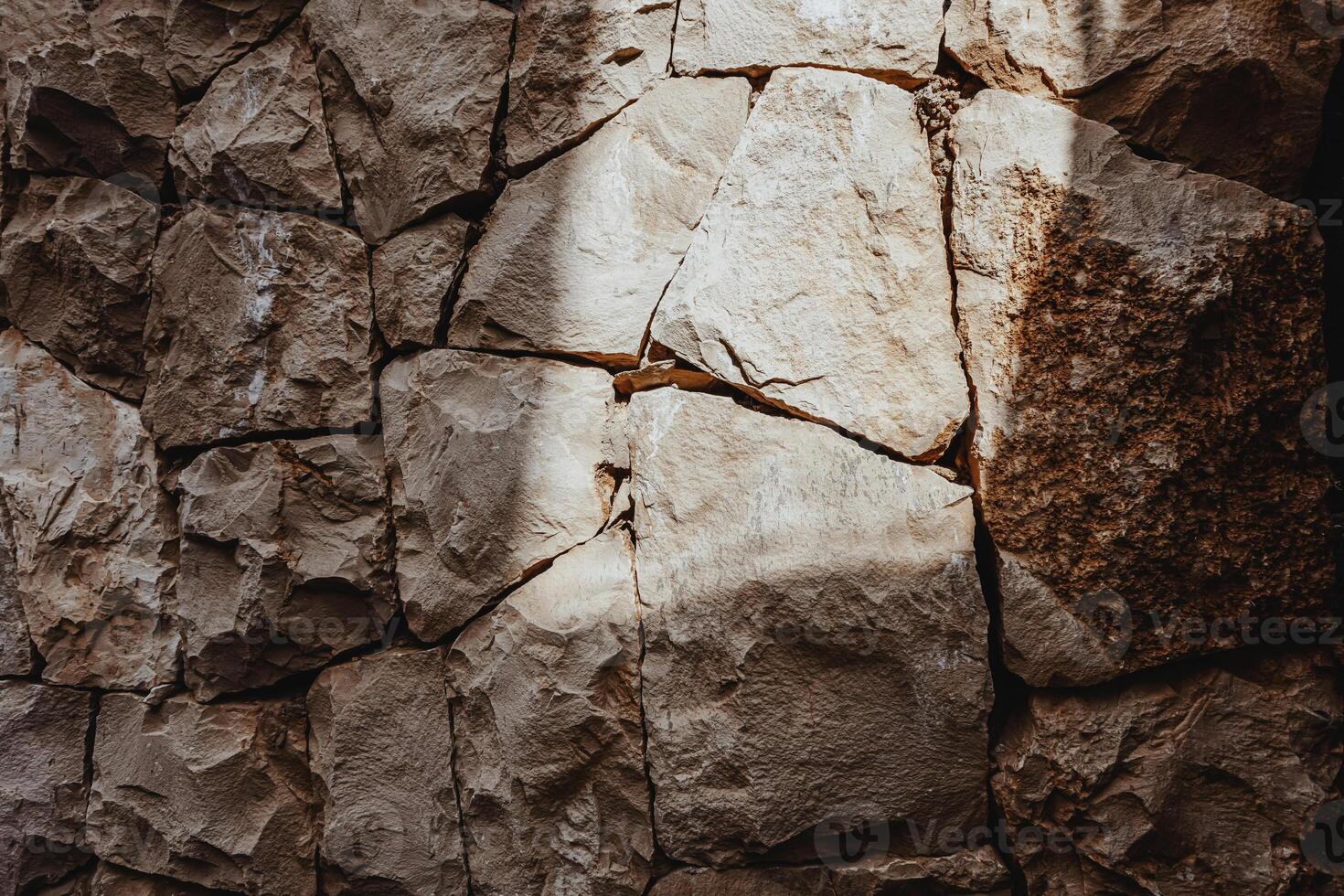 Abstract Natural Gray Beige Stony Background photo