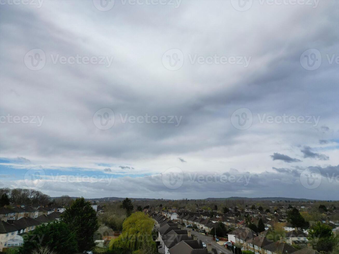 más hermosa ver de cielo y nubes terminado Oxford ciudad de Inglaterra unido Reino foto