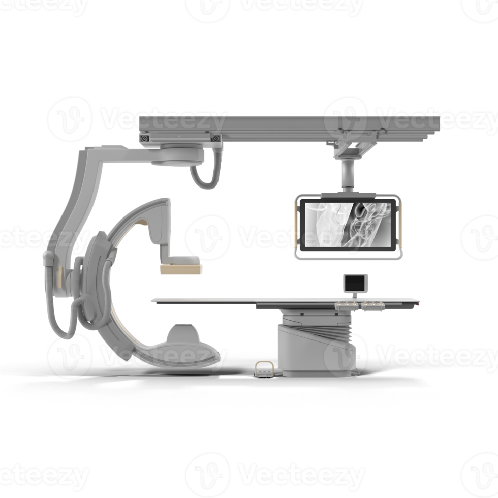 radiographie machine à le hôpital, un irradié radiation émettant dispositif à le patient., système-à-rayons-x-multifonctionnel png