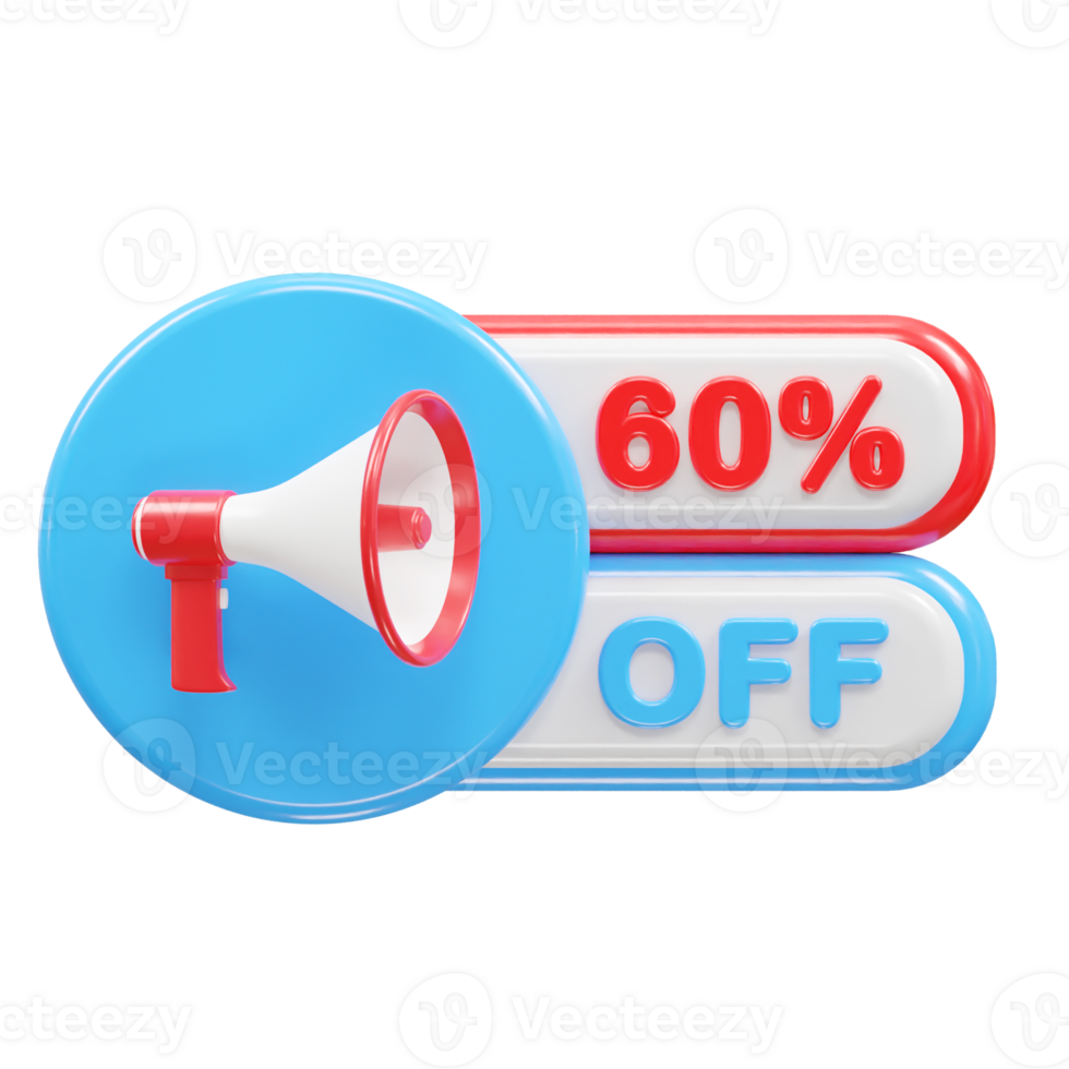 90 percent off sale text illustration 3d rendering png