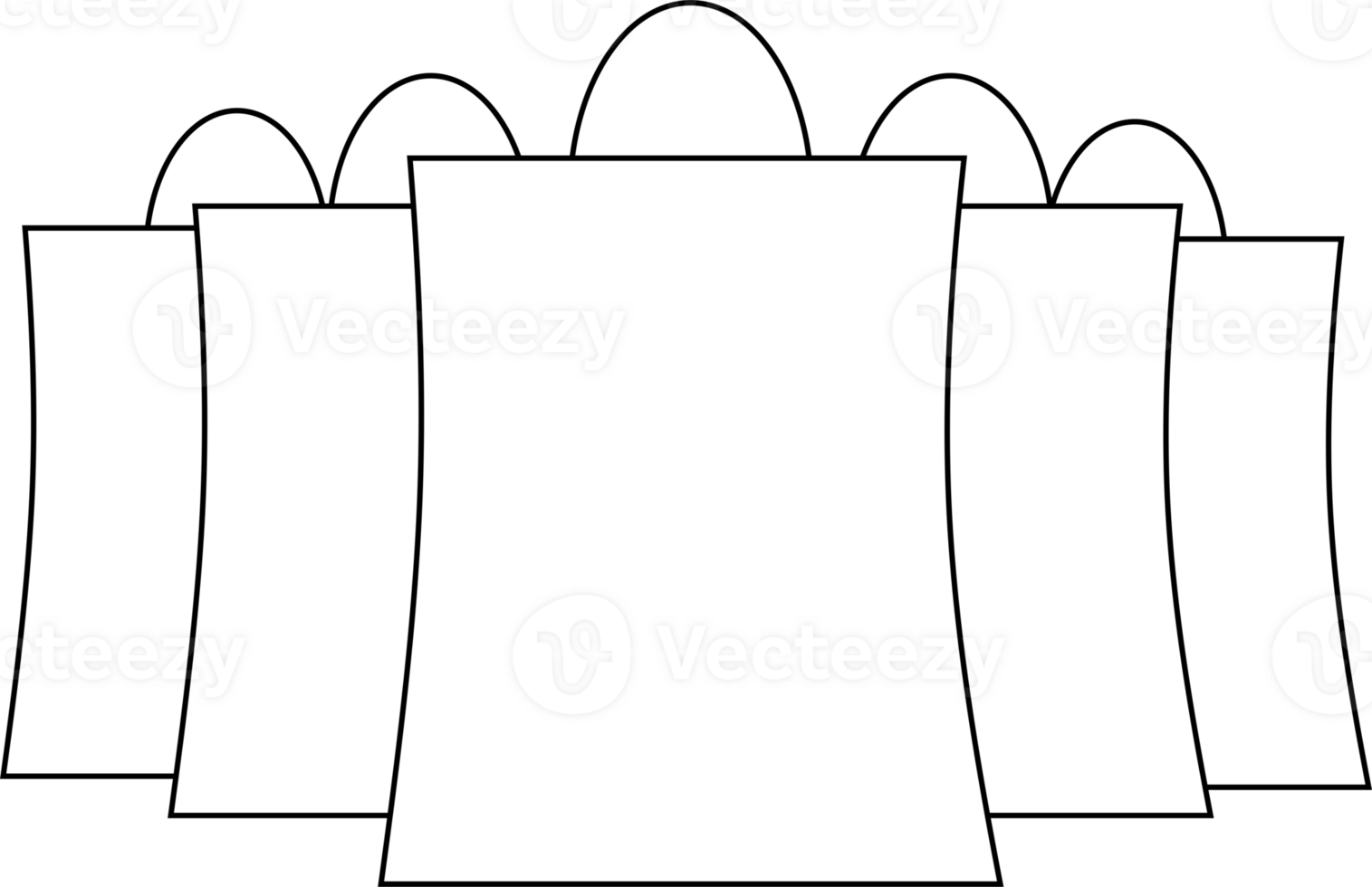 sencillo negro y blanco gráfico dibujo de papel pantalones desde el almacenar, aislado elemento, decoración png