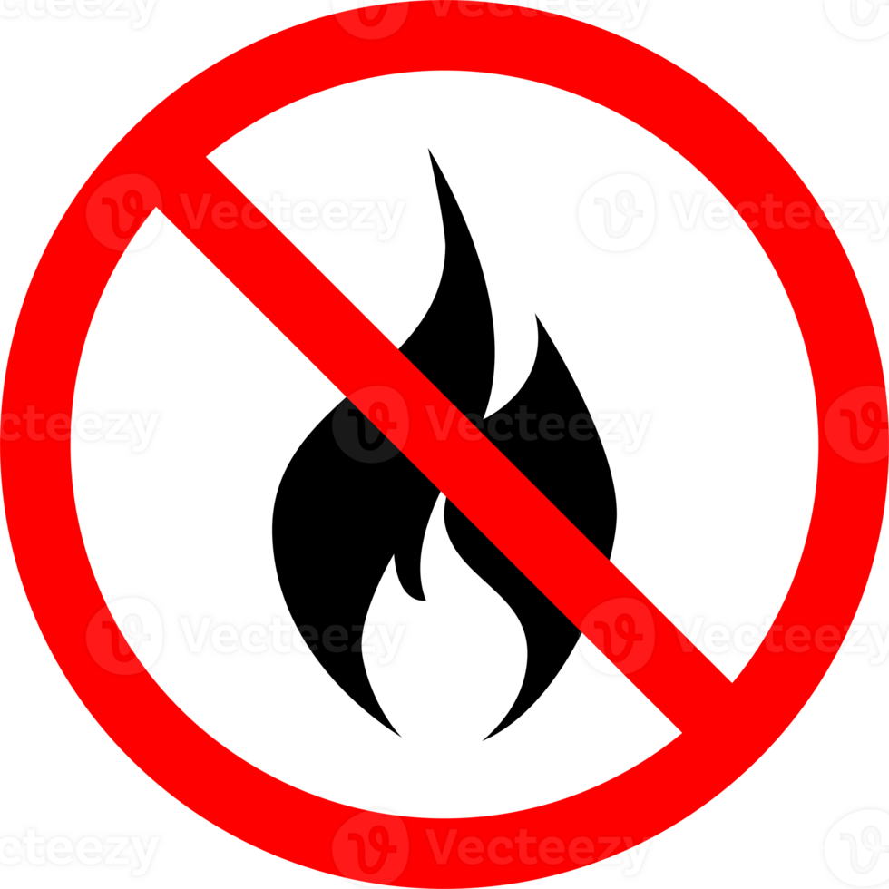 Nein Feuer Symbol zum verboten Konzept zum Ihre Netz Seite? ˅ Design, Logo, Anwendung, ui. Illustration png