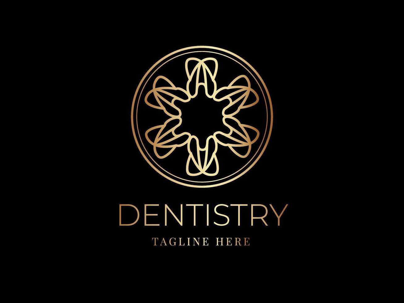 Dental or Dentist Vector Logo