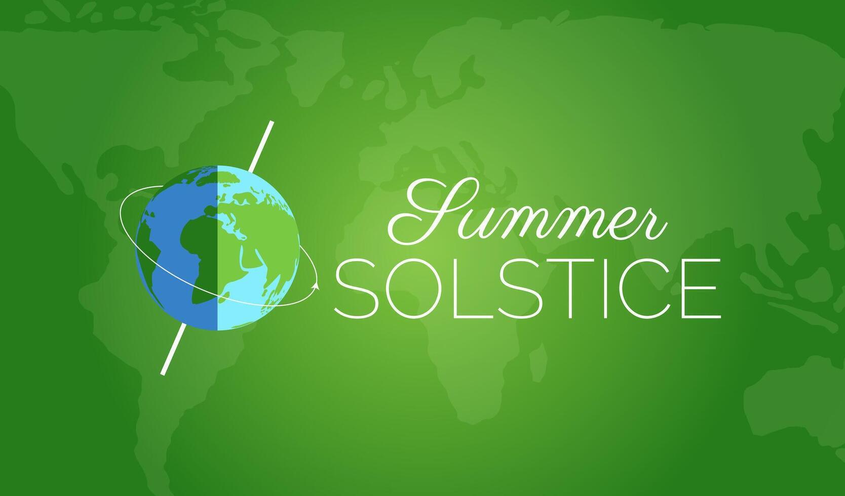 Summer Solstice Background Illustration vector