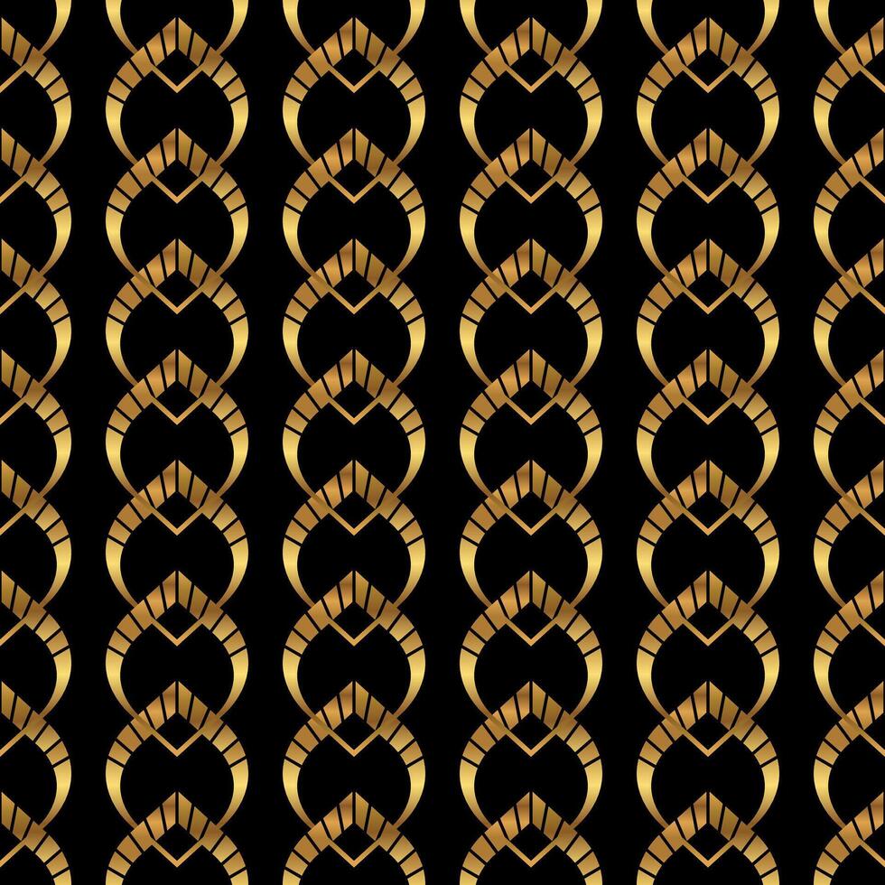 Elegant Abstract Art Deco Style Pattern Design vector