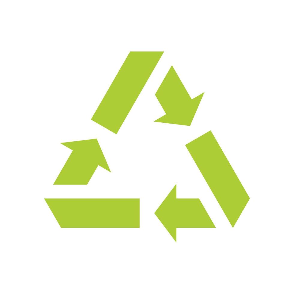 Recycle Icon - Eco-Friendly Recycling Symbol vector