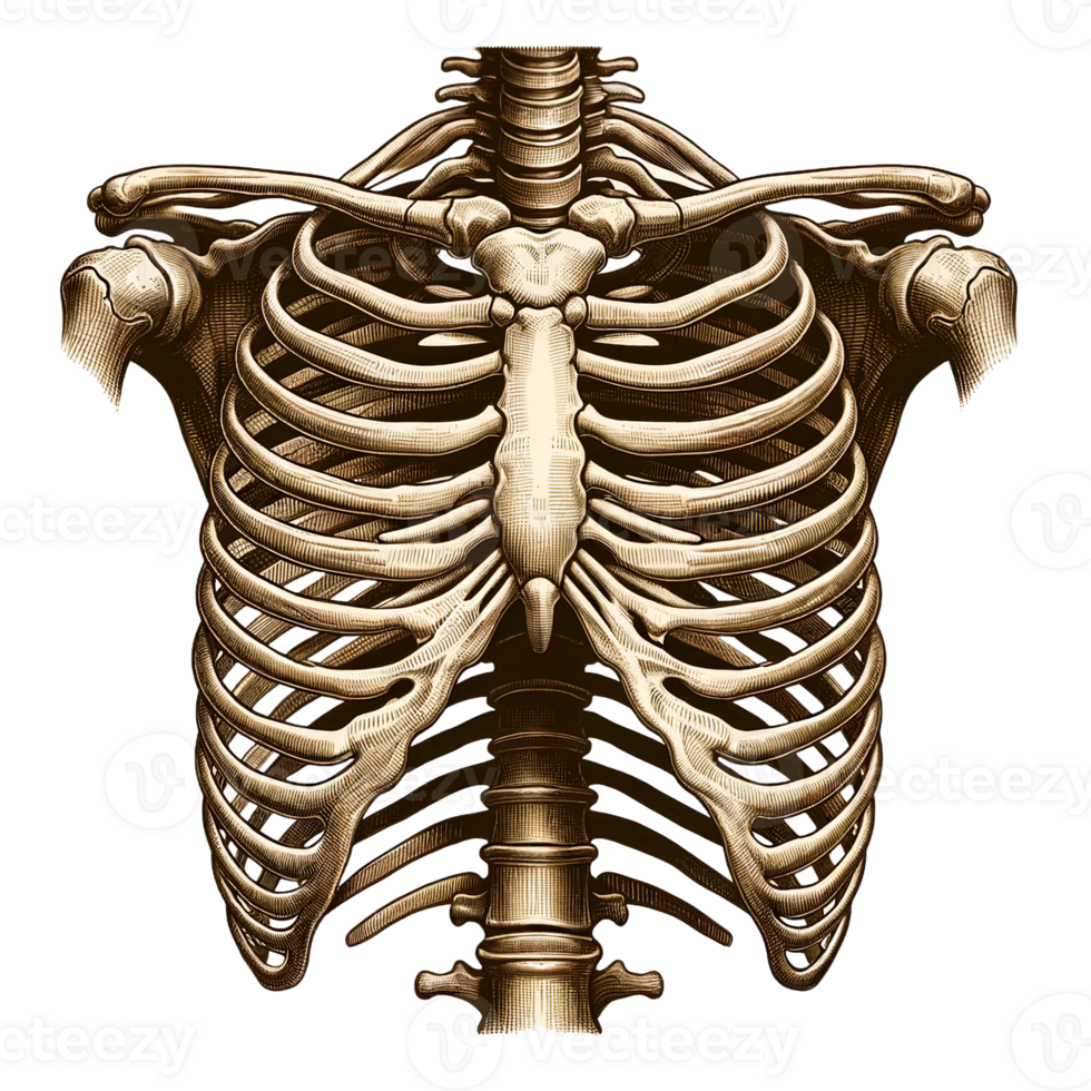 AI generated Human Kidney Anatomy and Vessels Illustration png