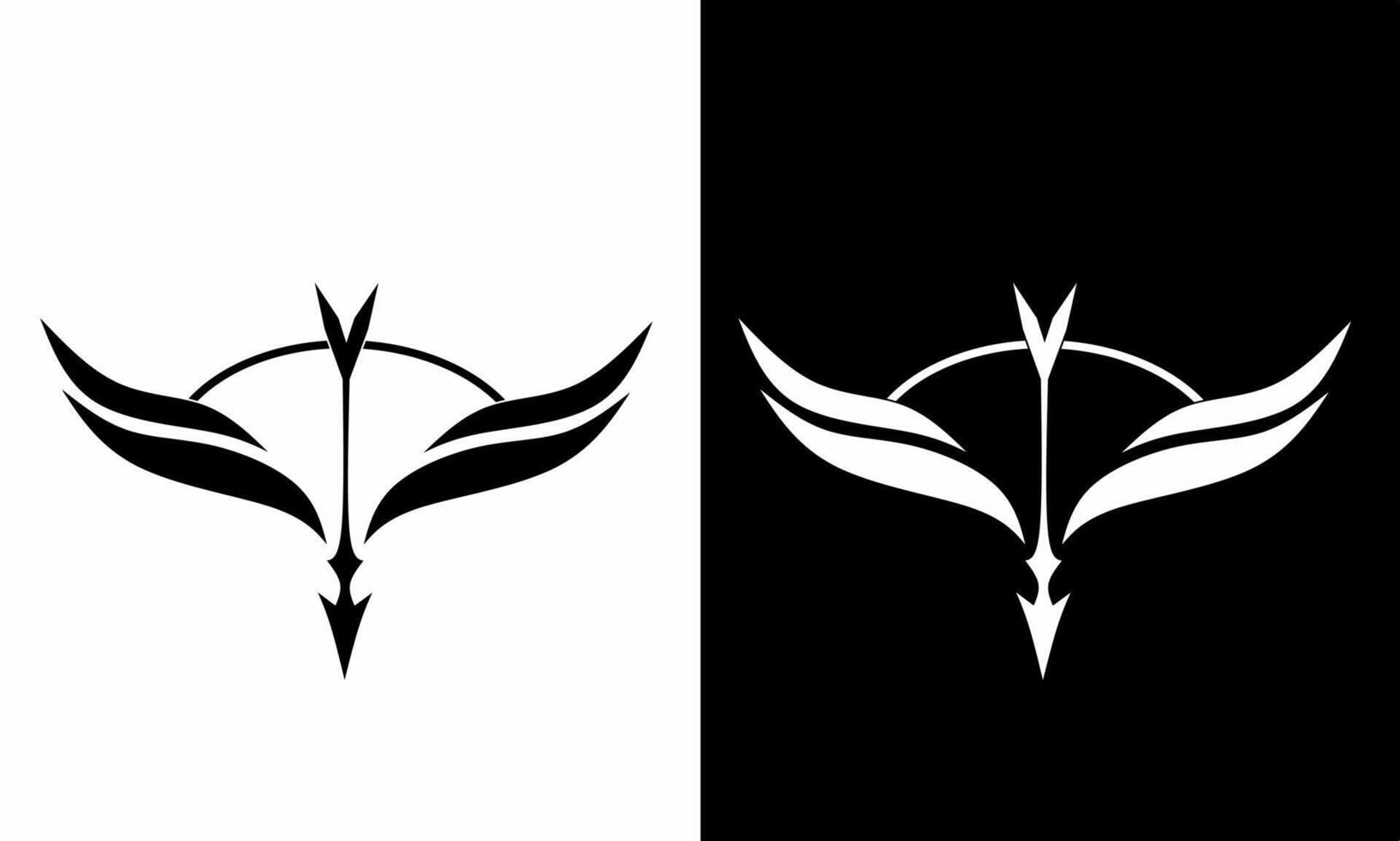 Illustration vector graphics of arrow logo design template for element symbol