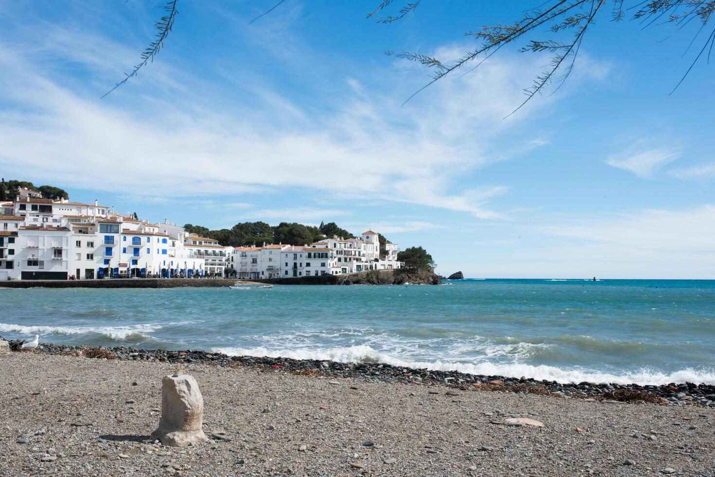 Beautiful view of Cadaques, Catalonia photo