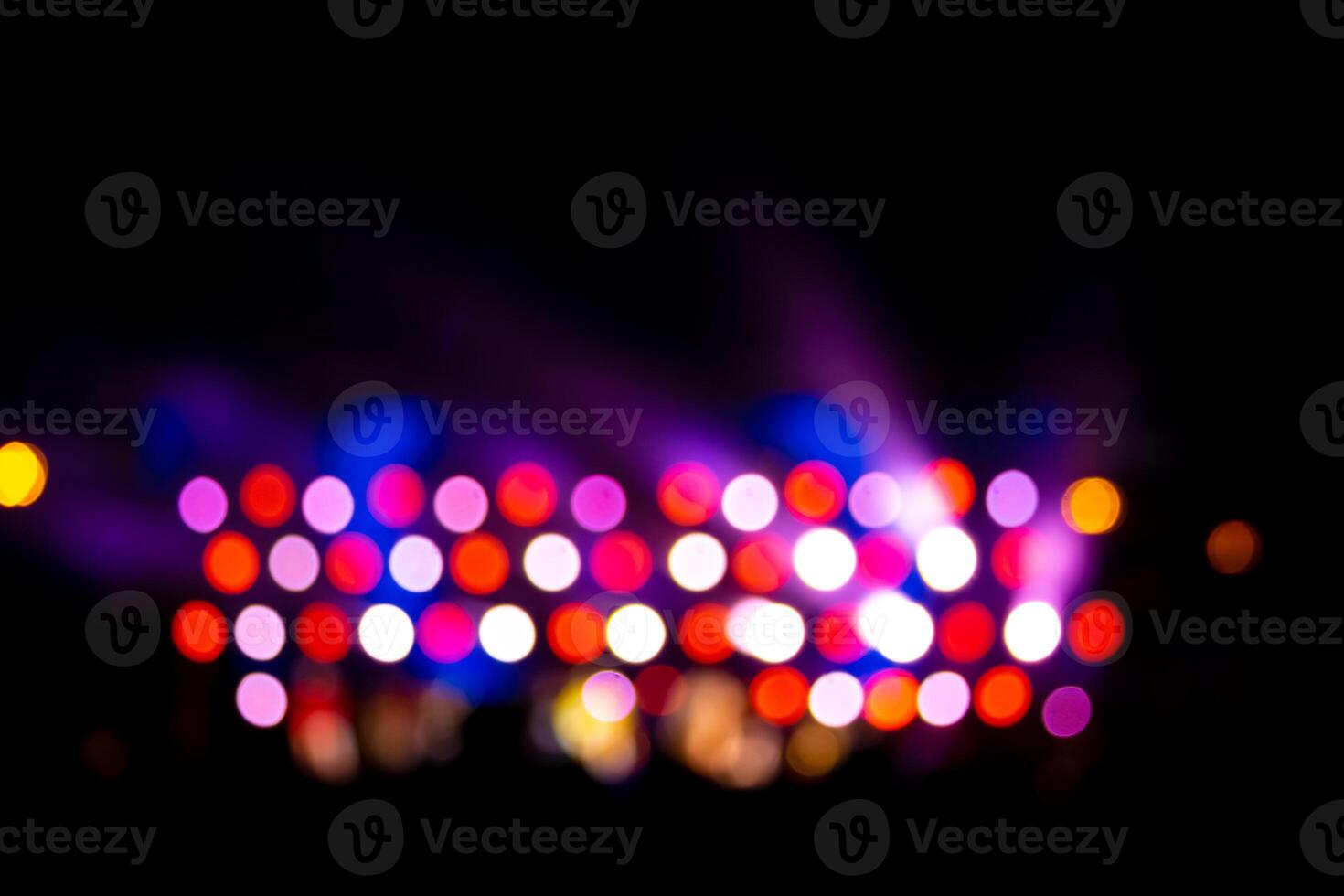 Group of people having fun at music concert photo