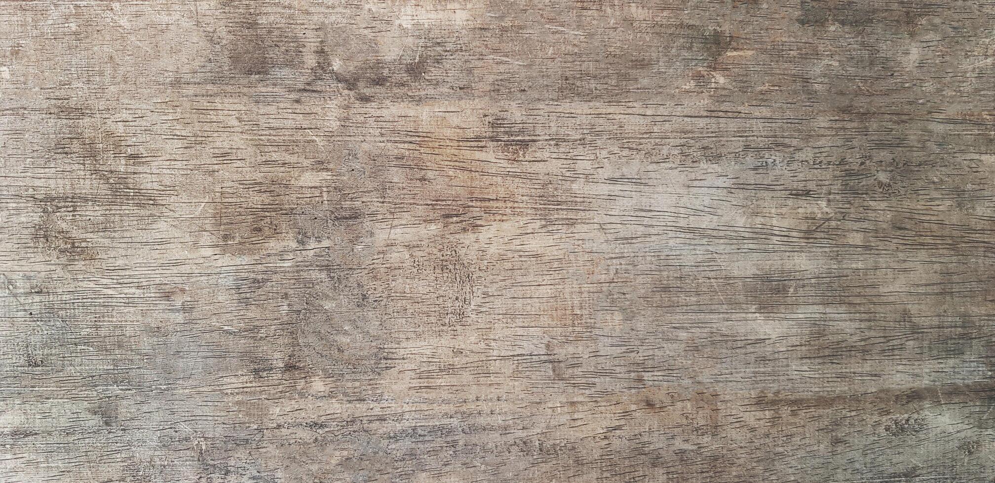 Light brown wooden table, panel and frame for background. Wallpaper and Surface concept photo