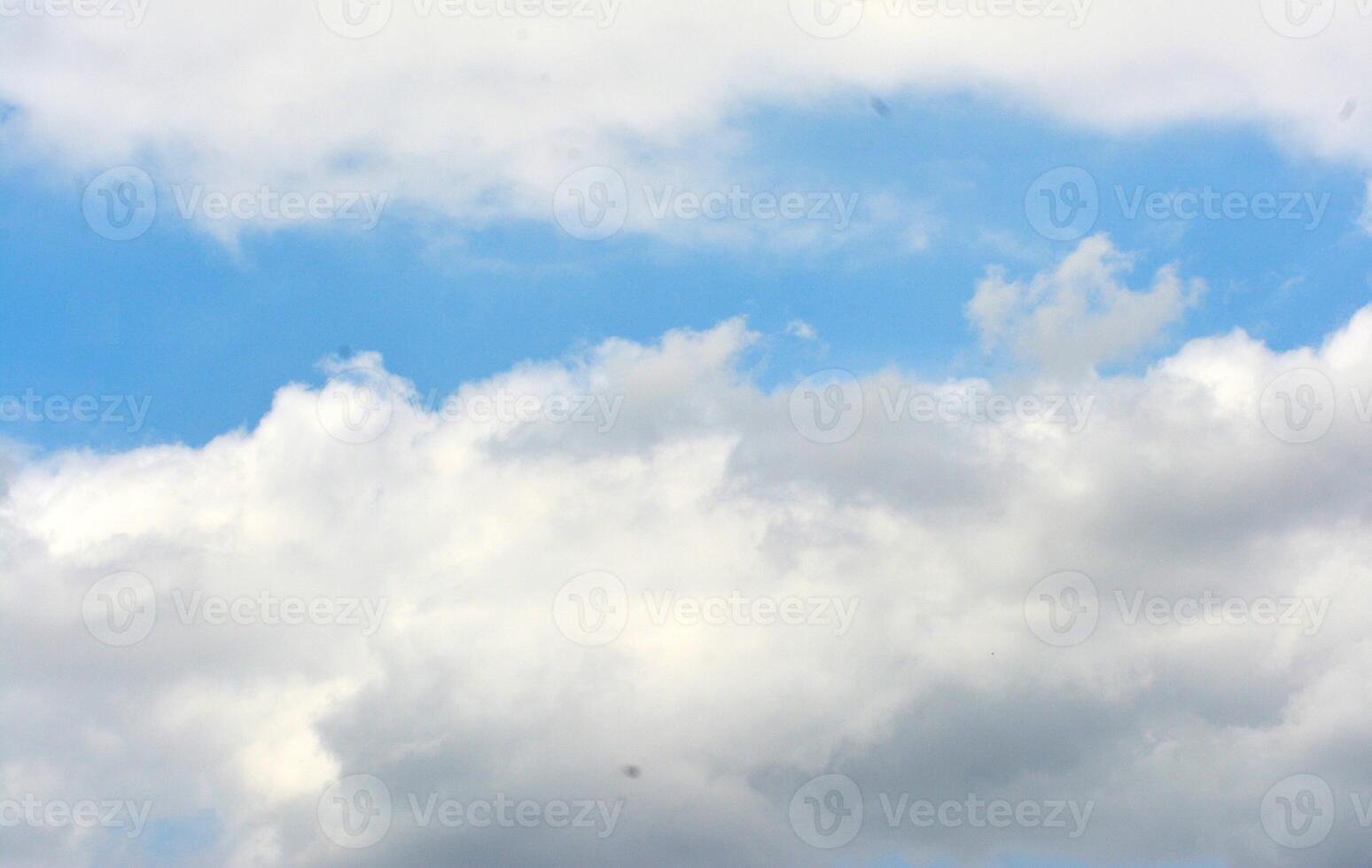 background photo of blue clouds and white sky