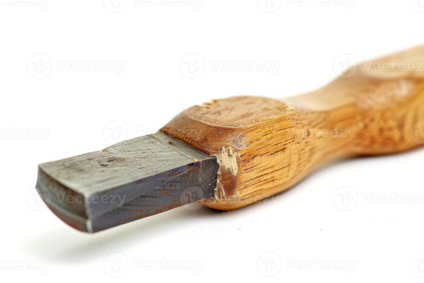 AI generated Precision Carpenter Chisel Isolated on White Background photo