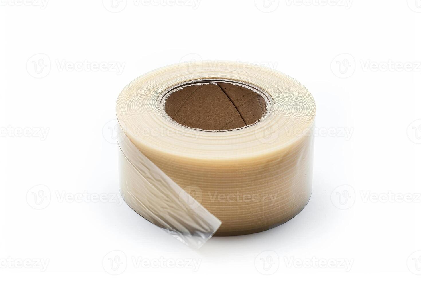 AI generated Tape Roll Isolated on White Background photo