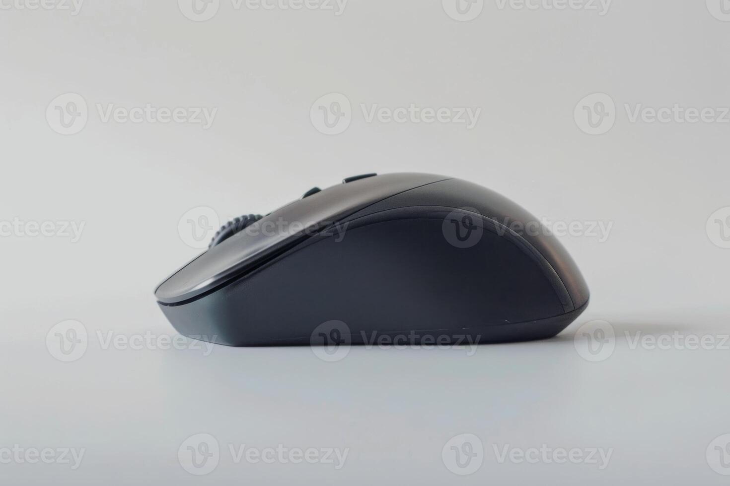 AI generated Optical Computer Mouse Isolated on White Background photo