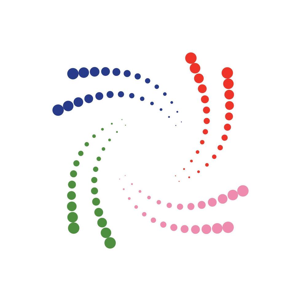 halftone circle dots. vector