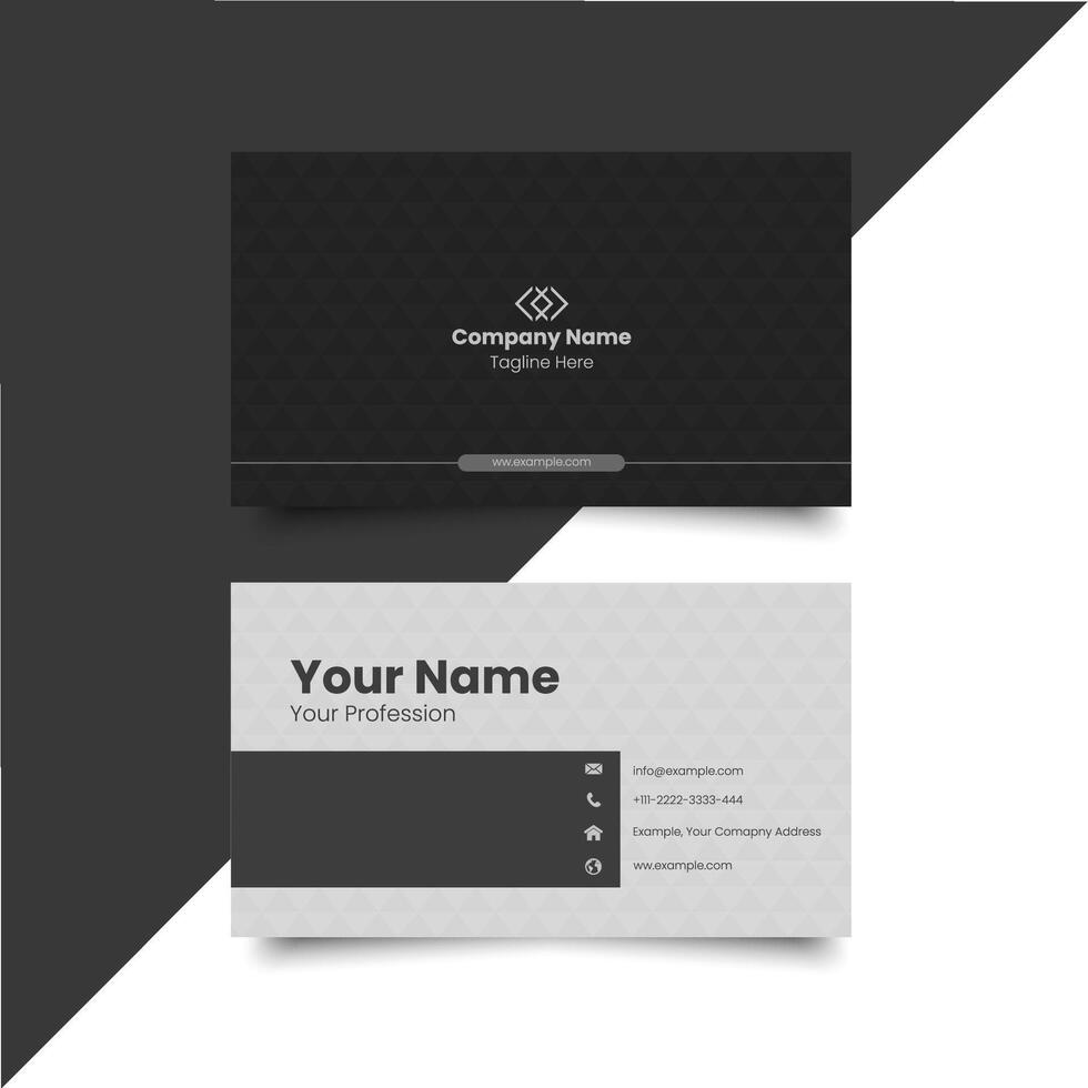 Simple Business Card Layout. creative modern name card and business card. Clean Design. corporate design template, Clean professional business template, visiting card. elegant vector