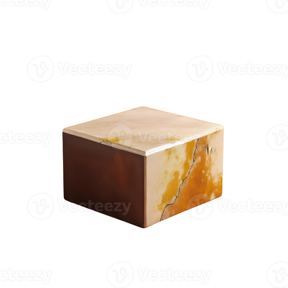 AI generated Onyx box stands alone isolated on transparent background png