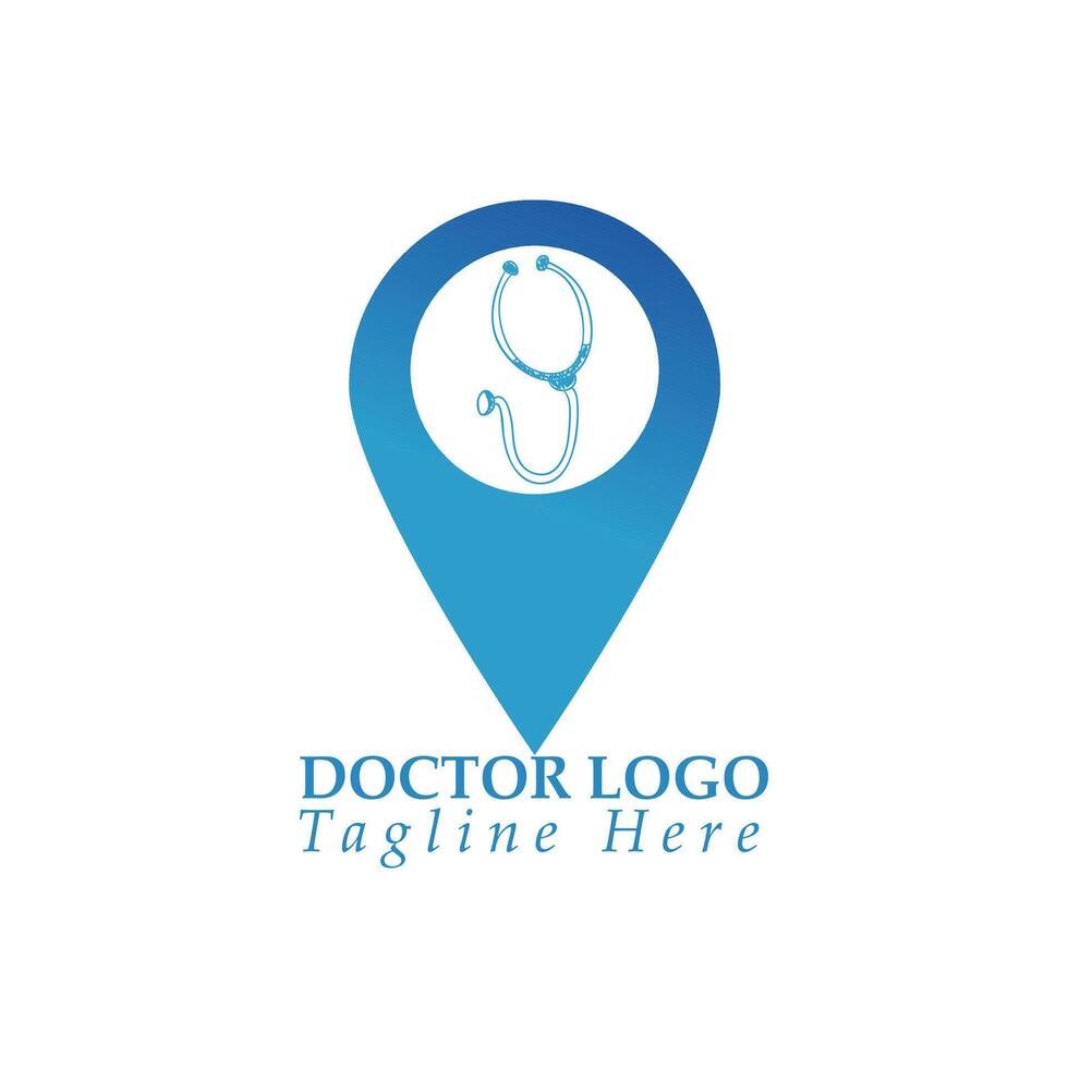 Doctor logo design vector