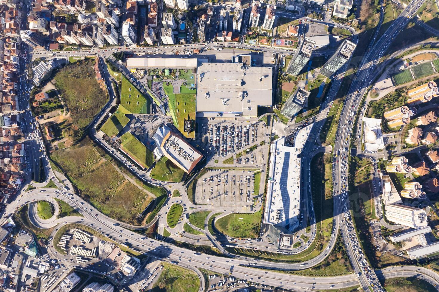Shopping Mall Sky View photo