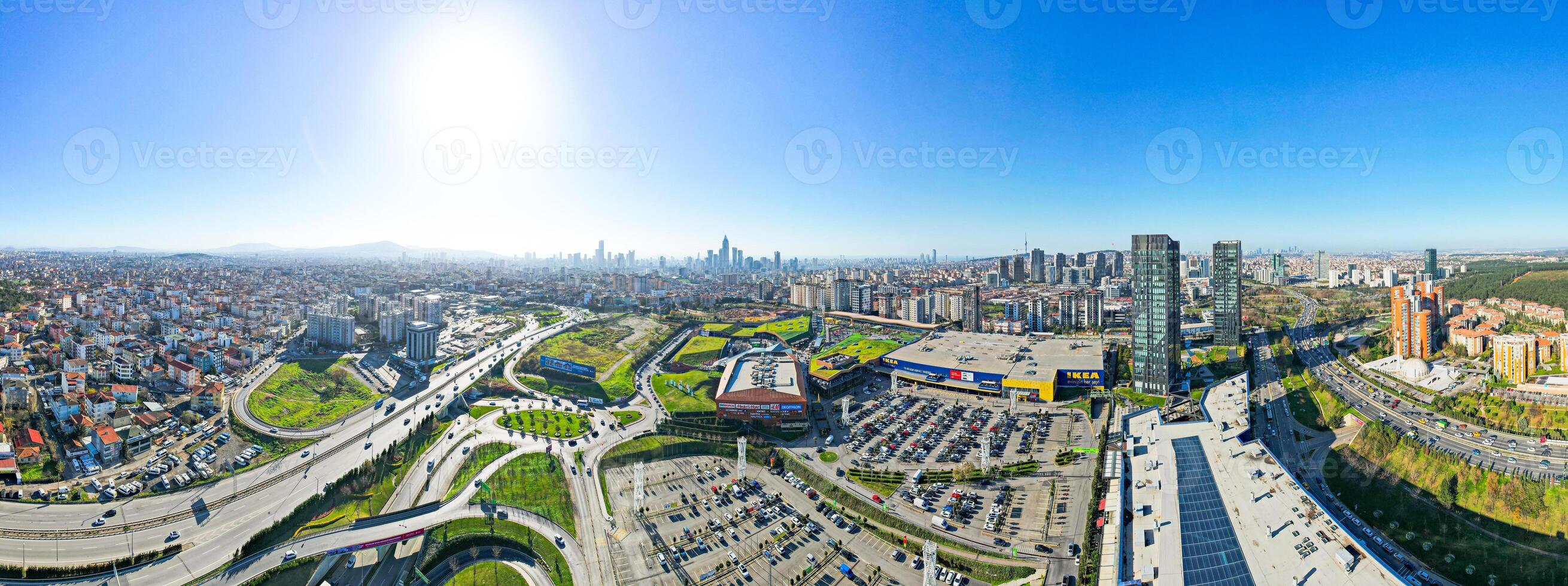 Shopping Mall Sky View photo