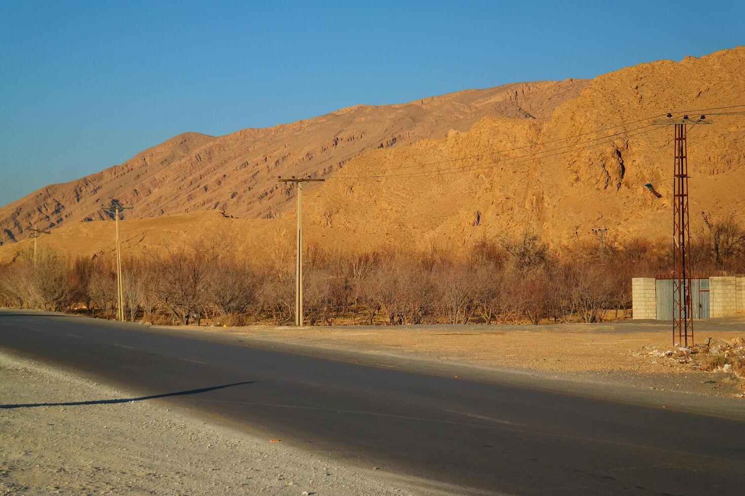 Volcanic mountains formation in the Balochistan on 2023-08-12 photo