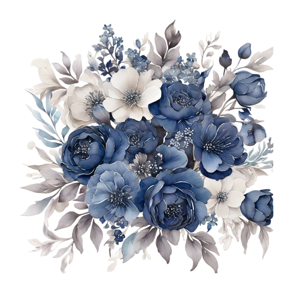 AI generated Abstract metallic flower design, Digital flower painting, Floral textile design, Flower Illustration,Embossed flower pattern, PNG flower images, Foral flower bouquet design