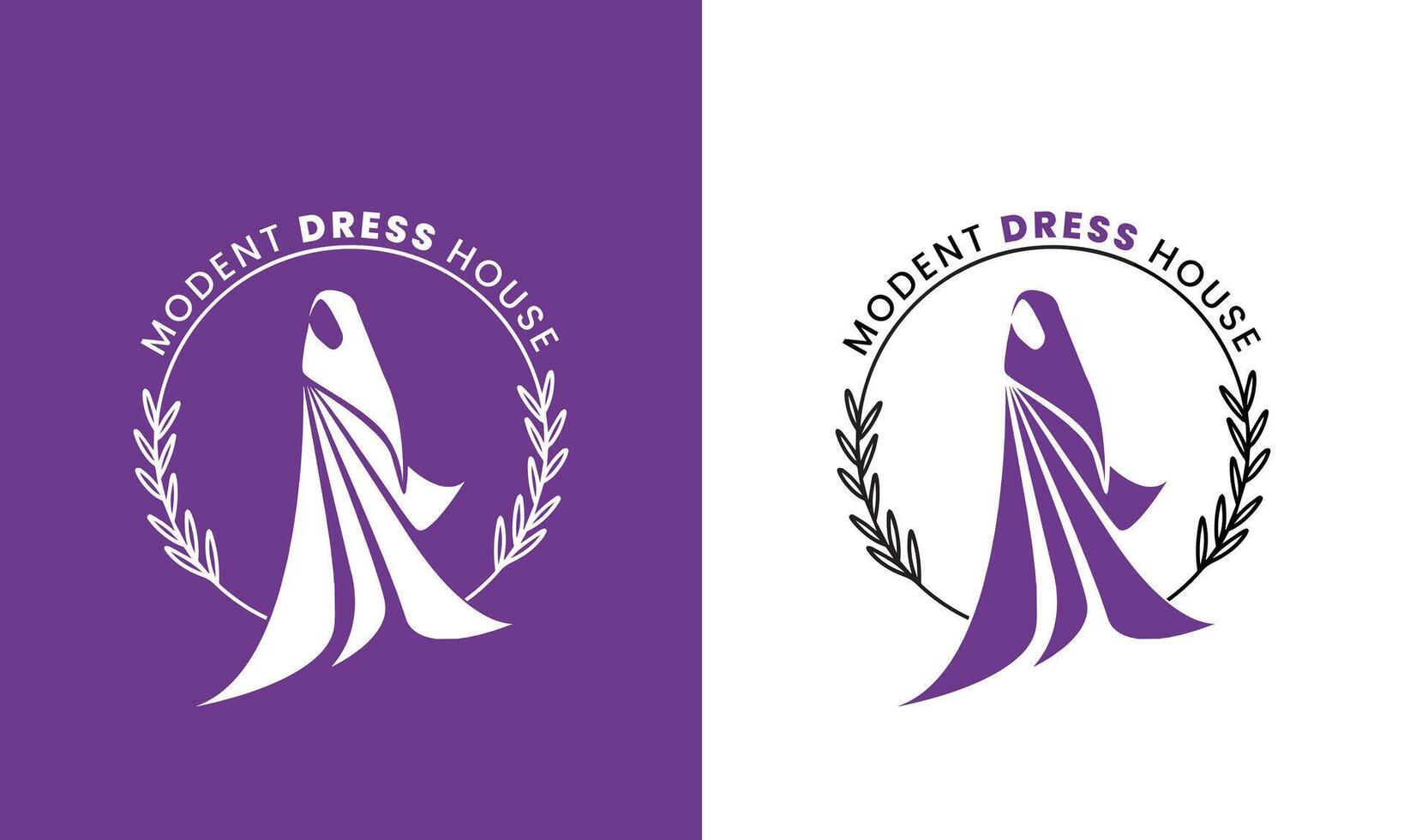 elegante mujer estilos Moda logo diseño vector plantilla, belleza ropa Tienda logotipo concepto