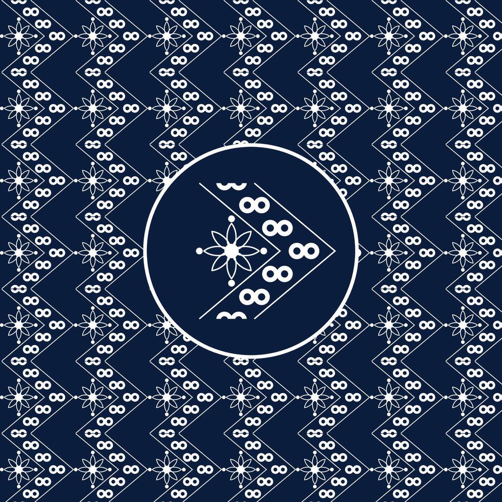 Batik Geblek Renteng Pattern Background vector