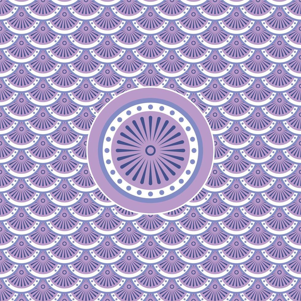 Batik Kerang Pattern Background vector