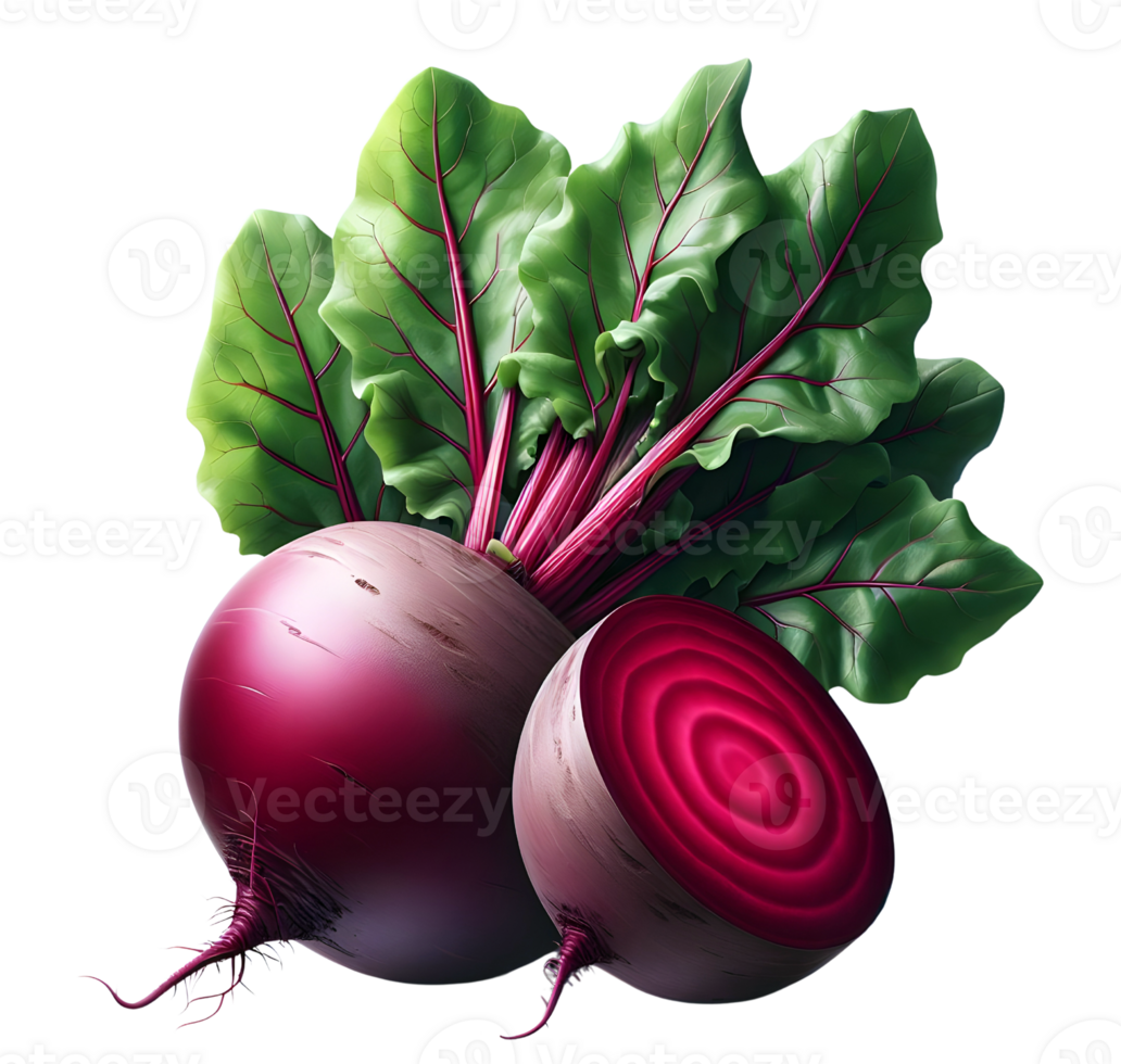 AI generated Beetroot vegetable png beetroot with leaves fresh red beet png red beetroot png beetroot transparent background