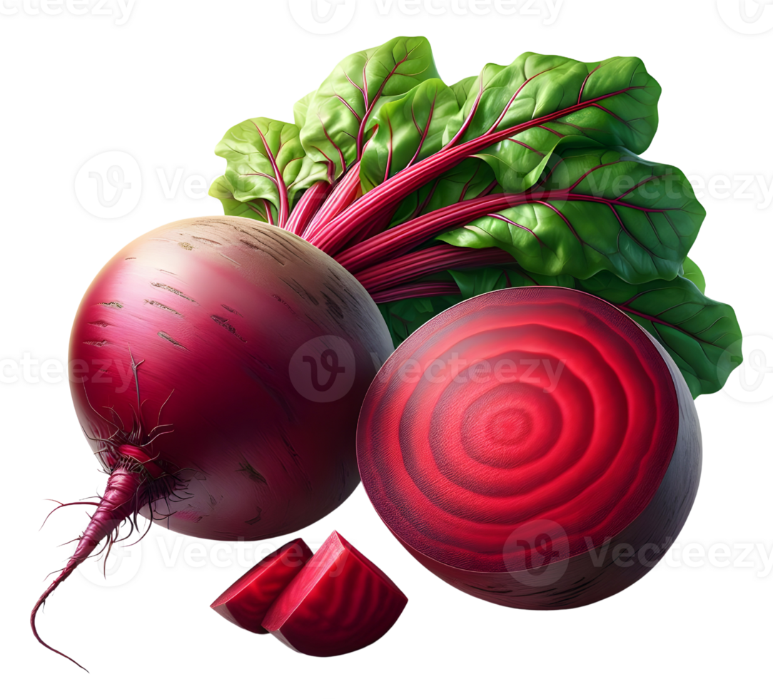 AI generated Beetroot vegetable png beetroot with leaves fresh red beet png red beetroot png beetroot transparent background