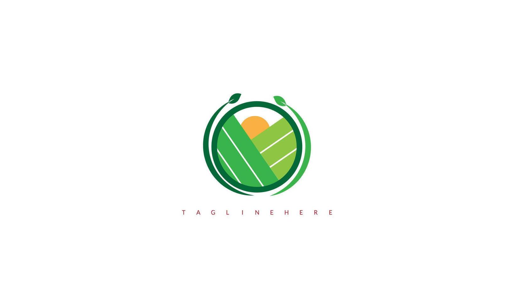 agricultare logo design. vector