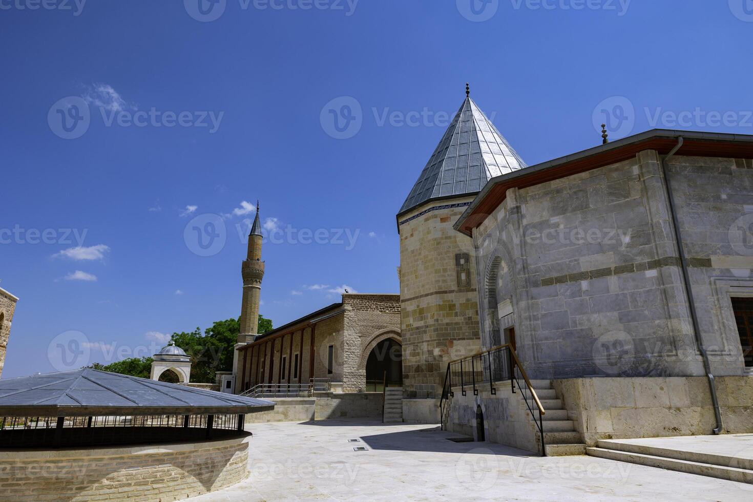 Alaaddin Keykubad Mosque in Konya and Mausoleums of Seljuk sultans. photo