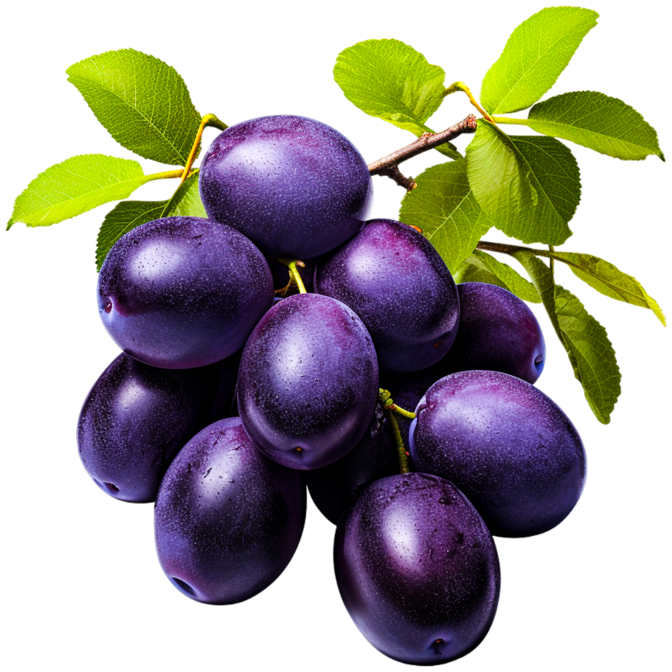 AI generated jambolan or java plum png