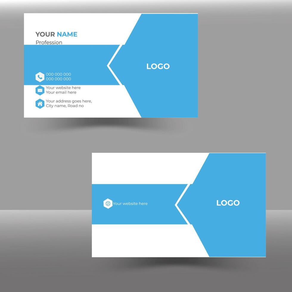 Business Card Template vector