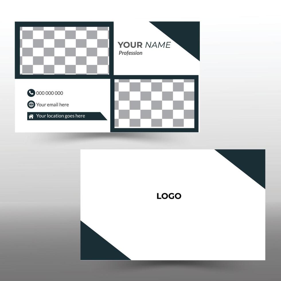 Business Card Template vector