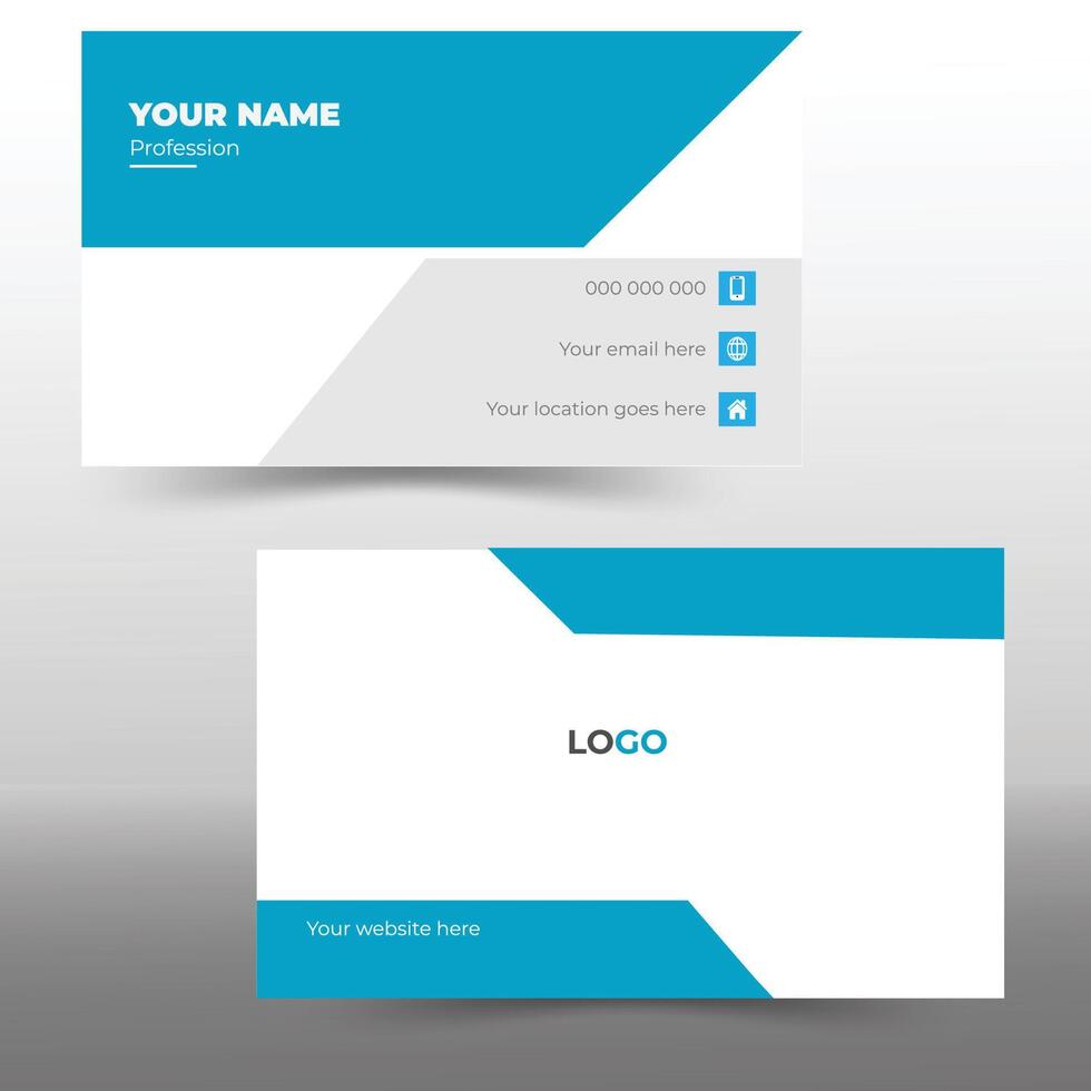 Business Card Template vector