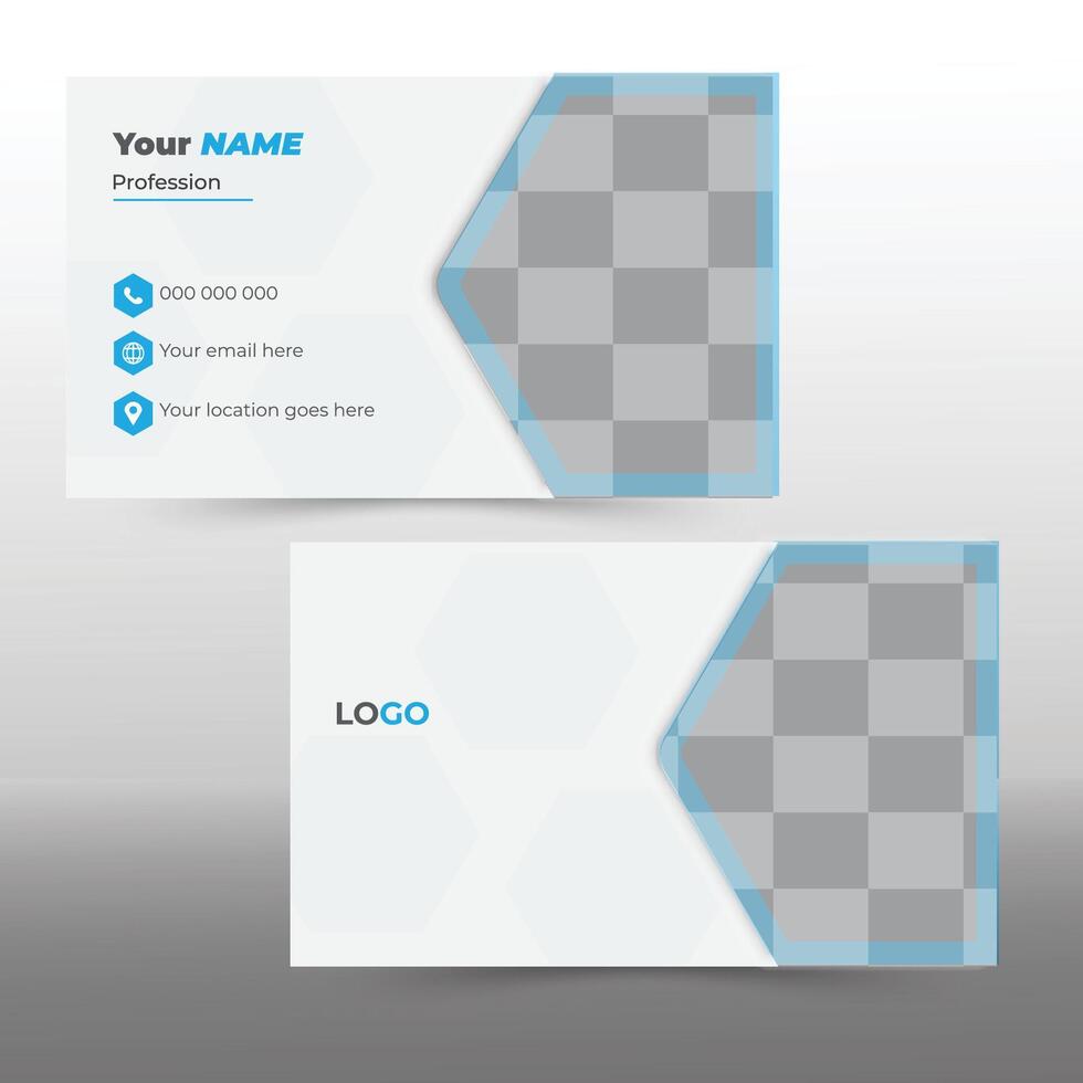 Business Card Template vector