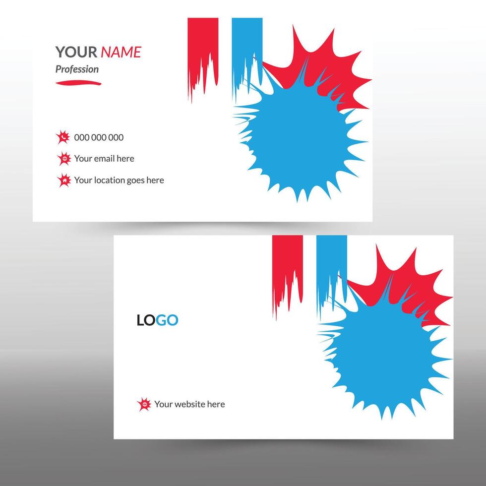 Business Card Template vector