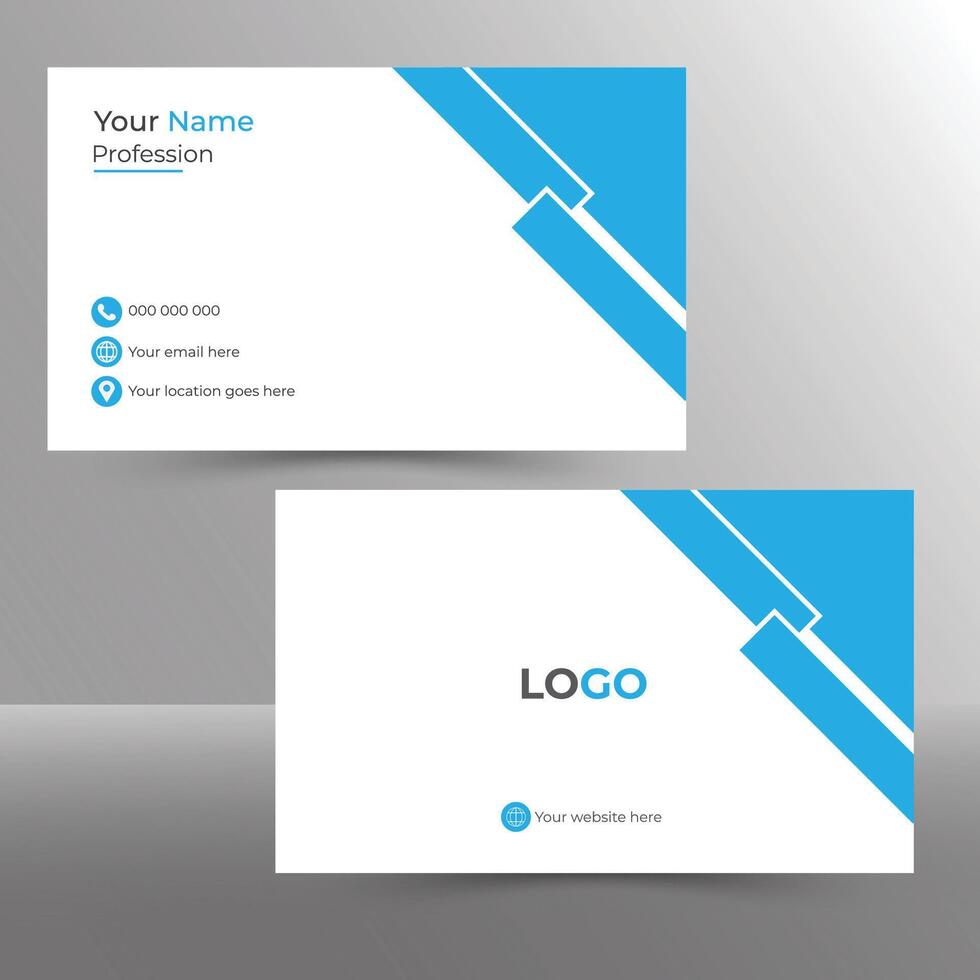 Business Card Template vector