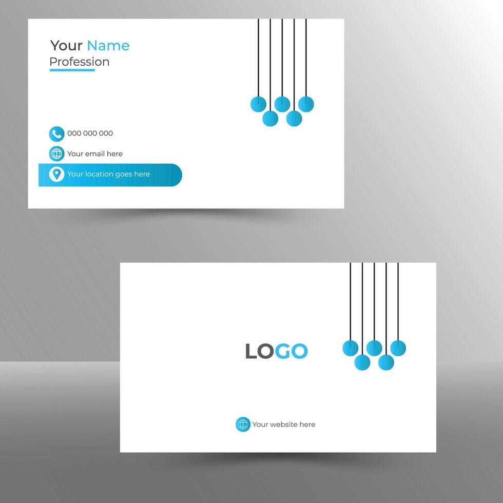 Business Card Template vector