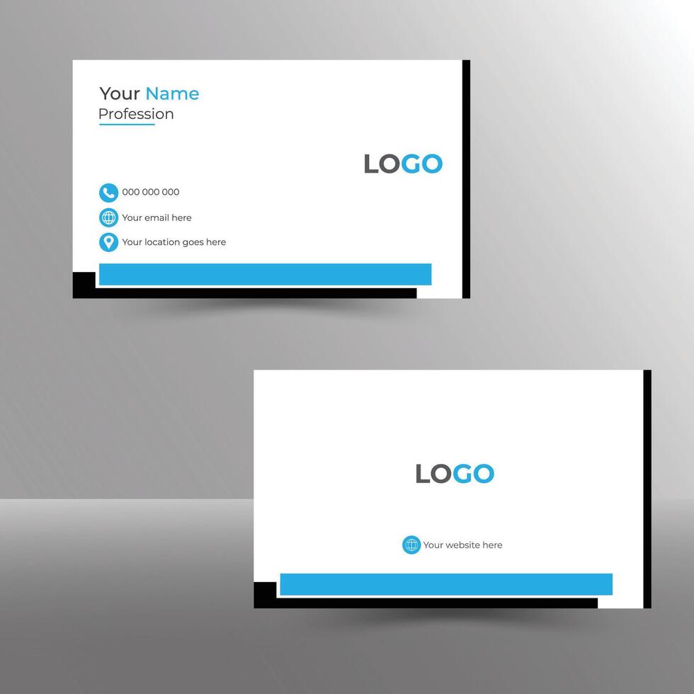 Business Card Template vector
