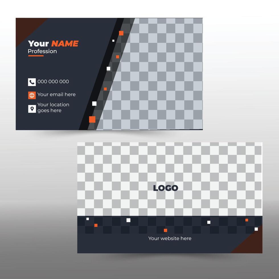 Business Card Template vector