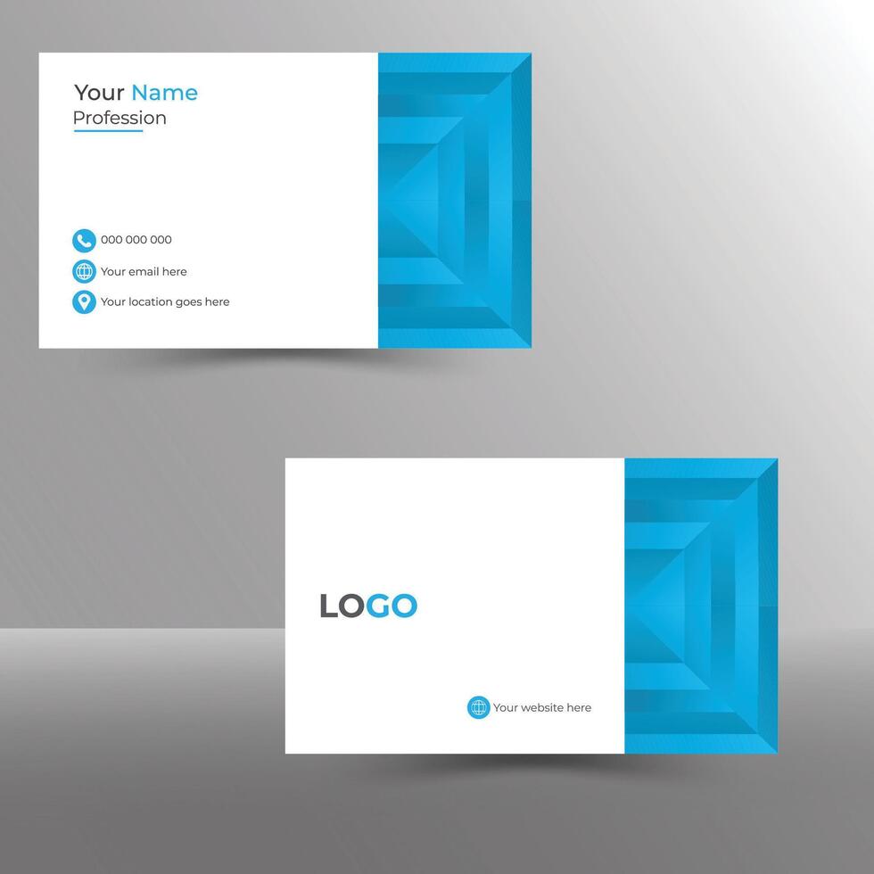 Business Card Template vector