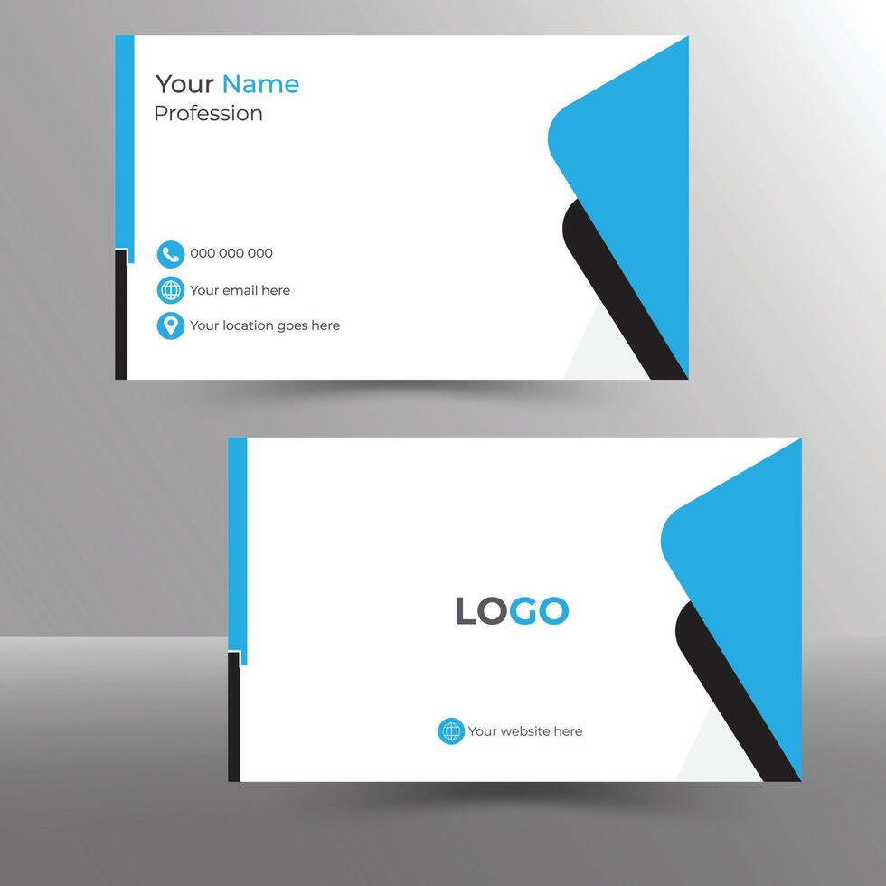 Business Card Template vector