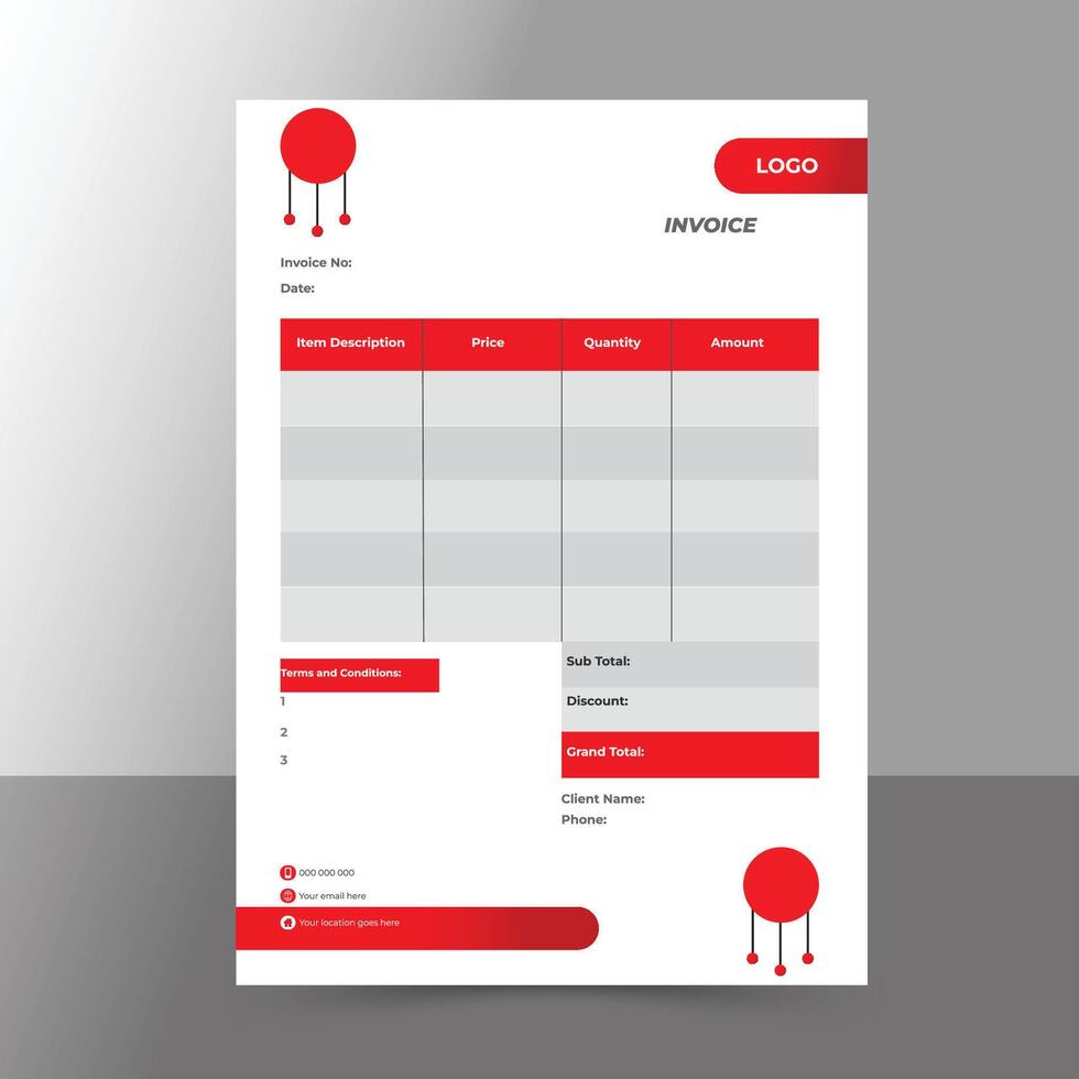 Invoice Bill Money vector