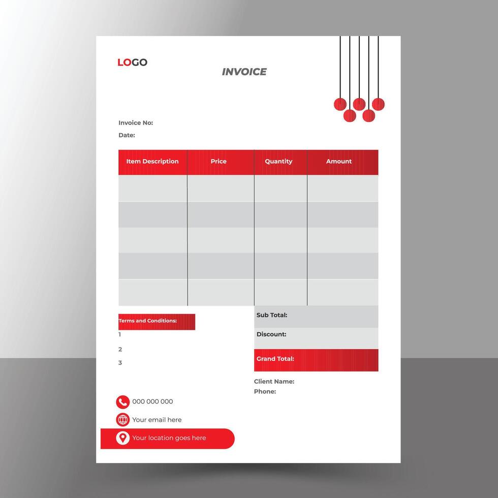 Invoice Bill Money vector