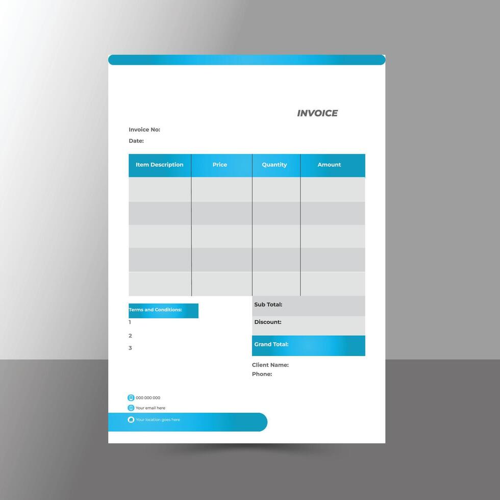 Invoice Bill Money vector